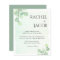 Eucalyptus Greenery Watercolor Wedding Invitation