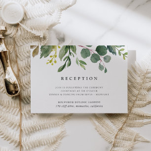 Eucalyptus Grove Reception Card