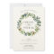 Eucalyptus Grove Wreath Wedding Invitation