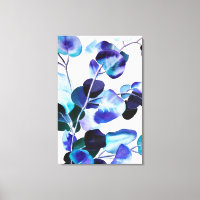 Eucalyptus Gum Leaves watercolor art