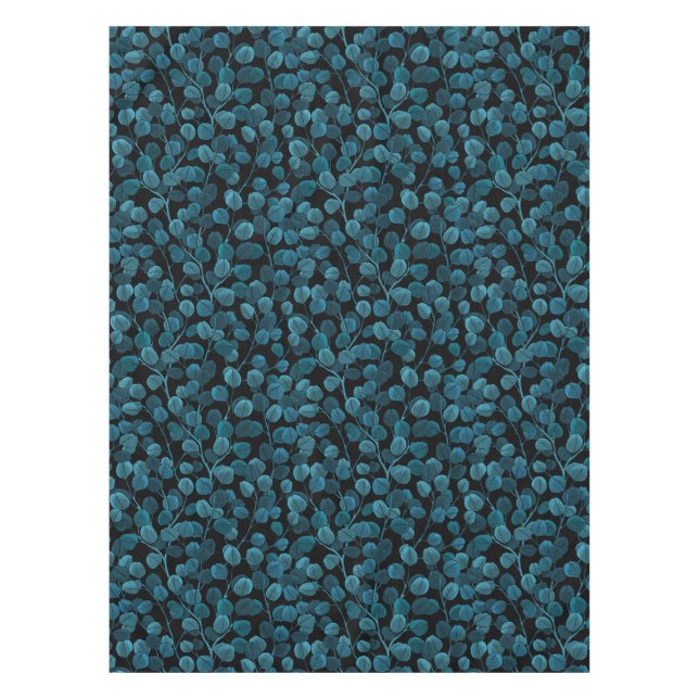 Eucalyptus in blue tablecloth (Front)