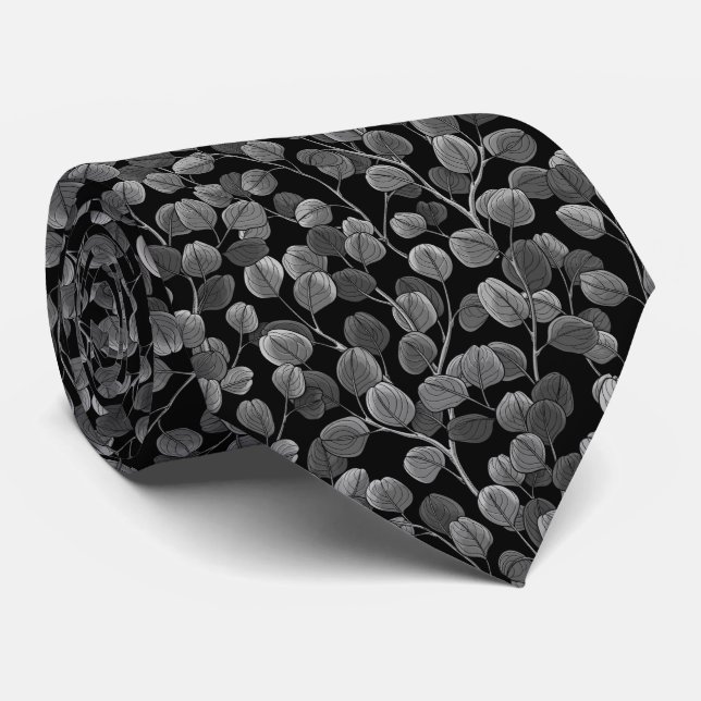Eucalyptus in grey tie (Rolled)
