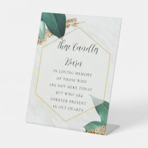 Eucalyptus In Loving Memory Sign