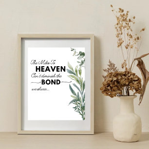 Eucalyptus Leaves In Love Memory Poster