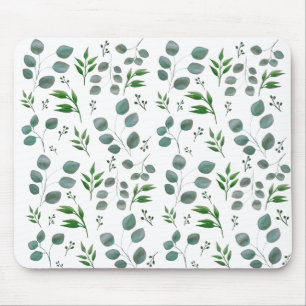 Eucalyptus leaves mouse pad