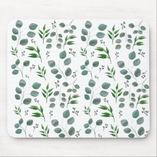 Eucalyptus leaves mouse pad