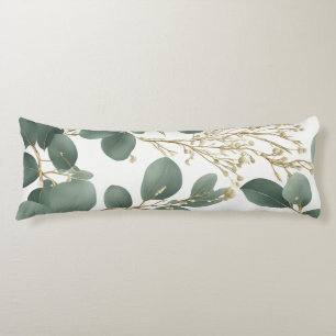 Eucalyptus Leaves Pattern Body Cushion