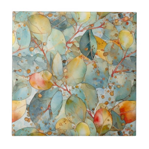 Eucalyptus Leaves Tile