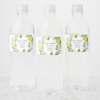 Eucalyptus Lemony Bridal Shower Couples Wedding