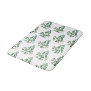 Eucalyptus Minimalist Wedding Bath Mat