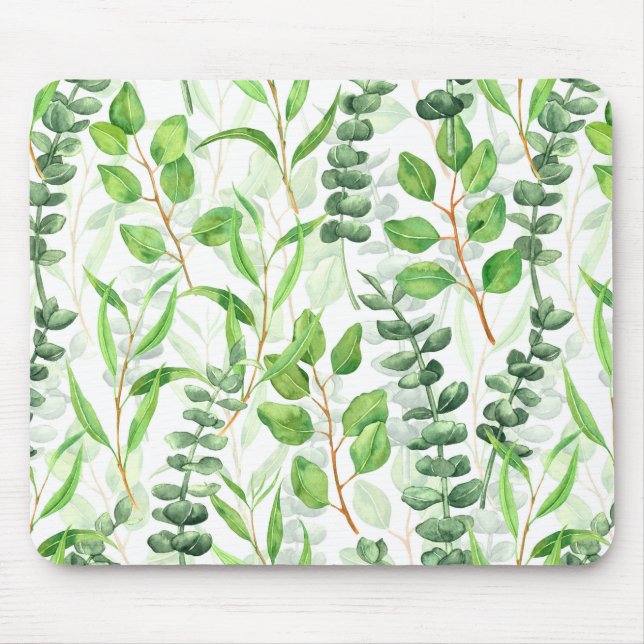 Eucalyptus Mouse Pad (Front)
