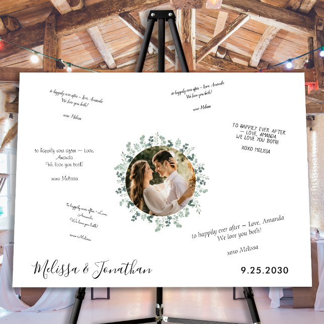 Eucalyptus Photo Alternative Wedding Guest Book  (Creator Uploaded)