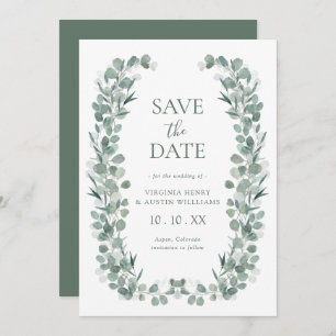 Eucalyptus Photo Save The Date