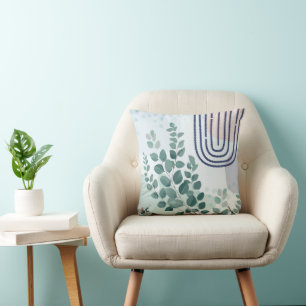 Eucalyptus Praying Mantis Australian Botanical Art Cushion