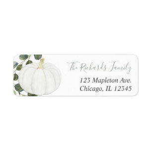 Eucalyptus pumpkin greenery modern fall