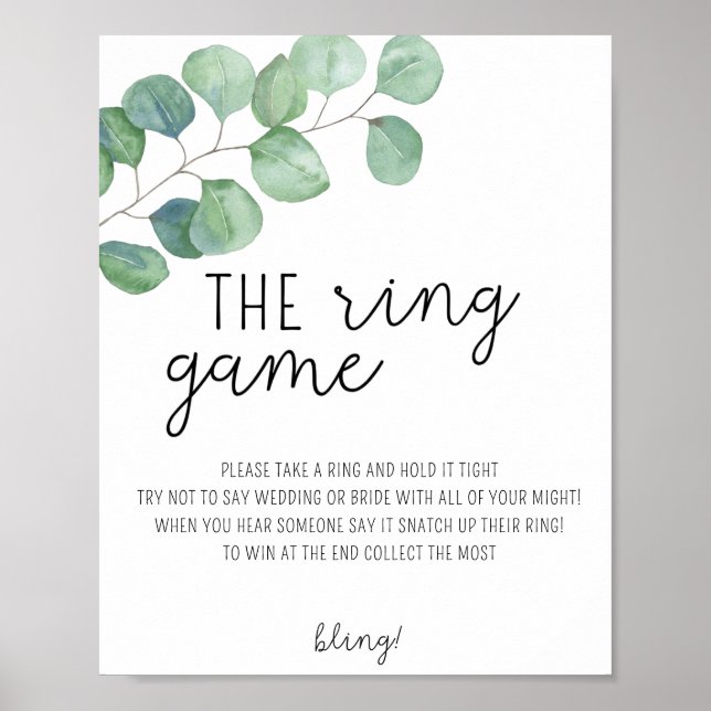 Eucalyptus - Put a ring on it game poster (Front)
