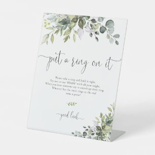 Eucalyptus Put A Ring On It Sign