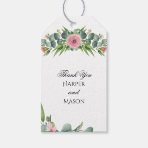 Eucalyptus Rustic Greenery Wedding Gift Tags