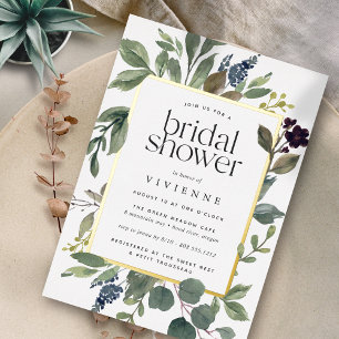 Eucalyptus & Sage Bridal Shower