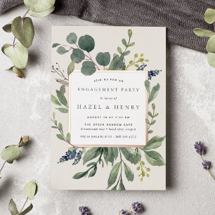 Eucalyptus & Sage Engagement Party