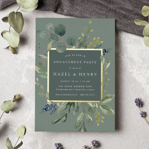 Eucalyptus & Sage Engagement Party