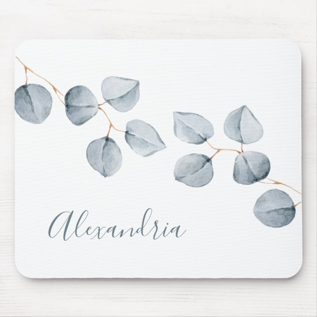 Eucalyptus Simplicity Mouse Pad (Front)