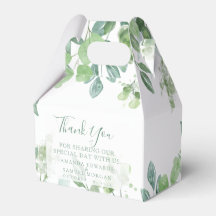 Eucalyptus Sophisticated Wedding Wedding Favour Bo