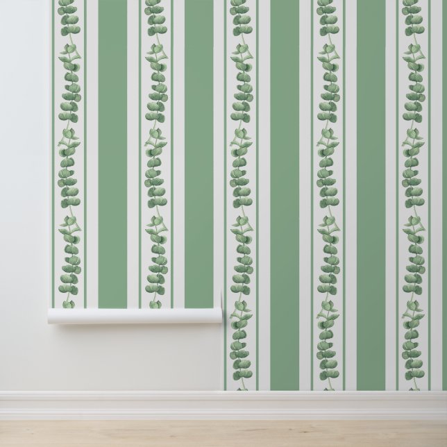 Eucalyptus stripes wallpaper (Application)
