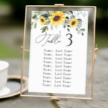 Eucalyptus Table Number Name Seating Chart Cards<br><div class="desc">For further customisation,  please click the "customise further" link and use our design tool to modify this template. 
 If you need help or matching items,  please contact me.</div>