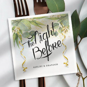 Eucalyptus The Night Before Rehearsal Napkins