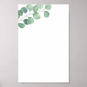Eucalyptus theme poster