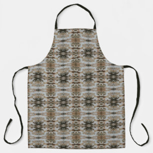 Eucalyptus Tree Bark Photo Closeup With Pattern Apron