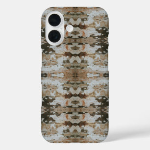 Eucalyptus Tree Bark Photo Closeup With Pattern iPhone 16 Case