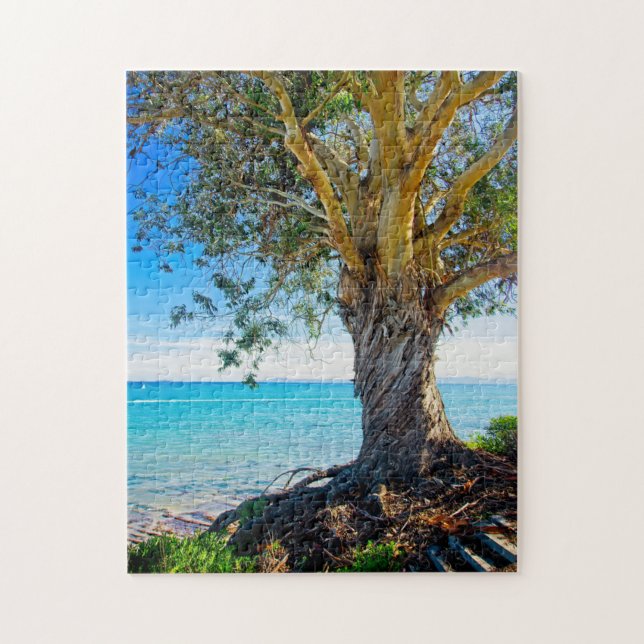 Eucalyptus Tree on the Pacific Jigsaw Puzzle (Vertical)