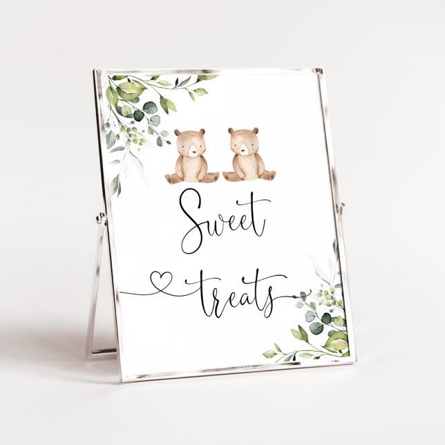 Eucalyptus twin bears sweets and treats poster (Creator Uploaded)