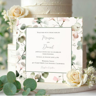 Eucalyptus Watercolour Wedding