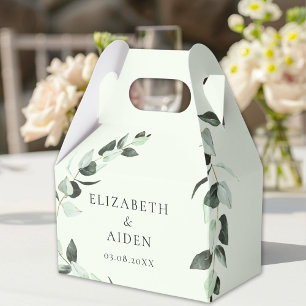 Eucalyptus Wedding Box Geschenkschachtel