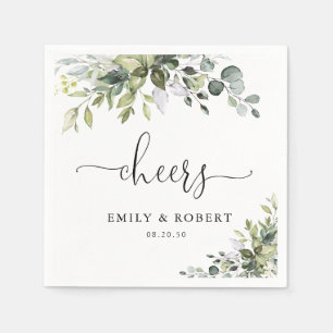 Eucalyptus Wedding Napkins