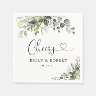 Eucalyptus Wedding Napkins