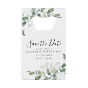 Eucalyptus Wedding Save The Date