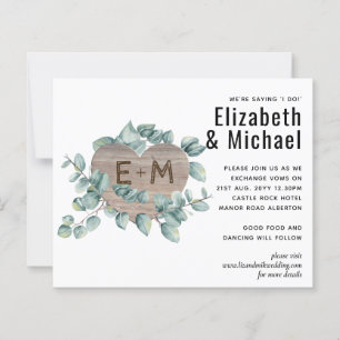 Eucalyptus Wedding - Watercolor Greenery Leaves