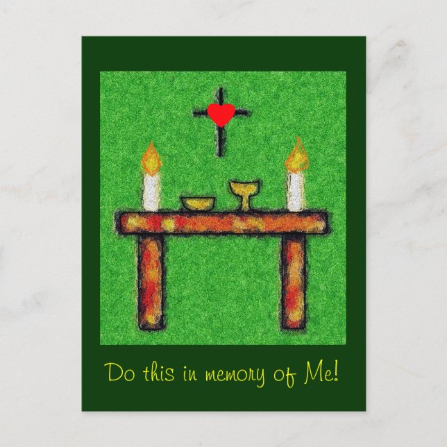 Eucharist II Postcard (Front)