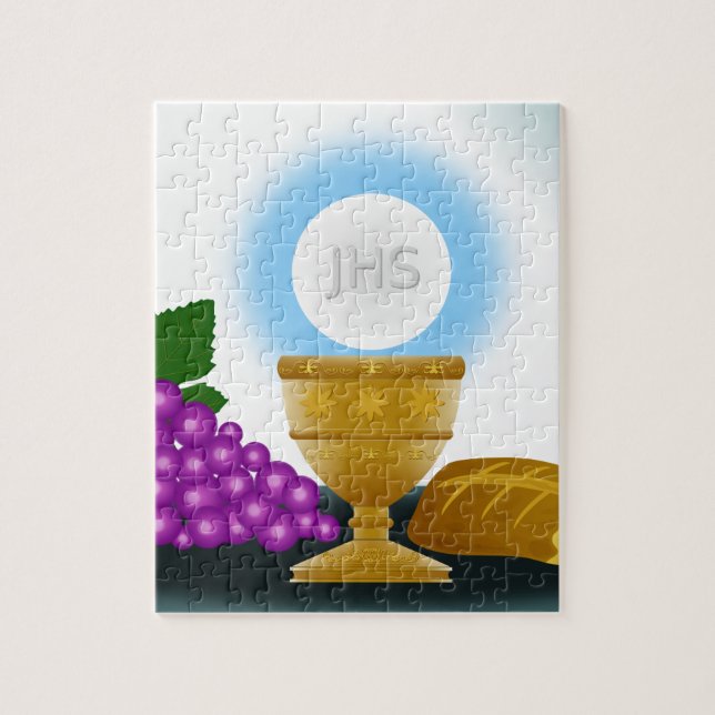 eucharist jigsaw puzzle (Vertical)