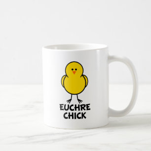 Euchre Chick Coffee Mug