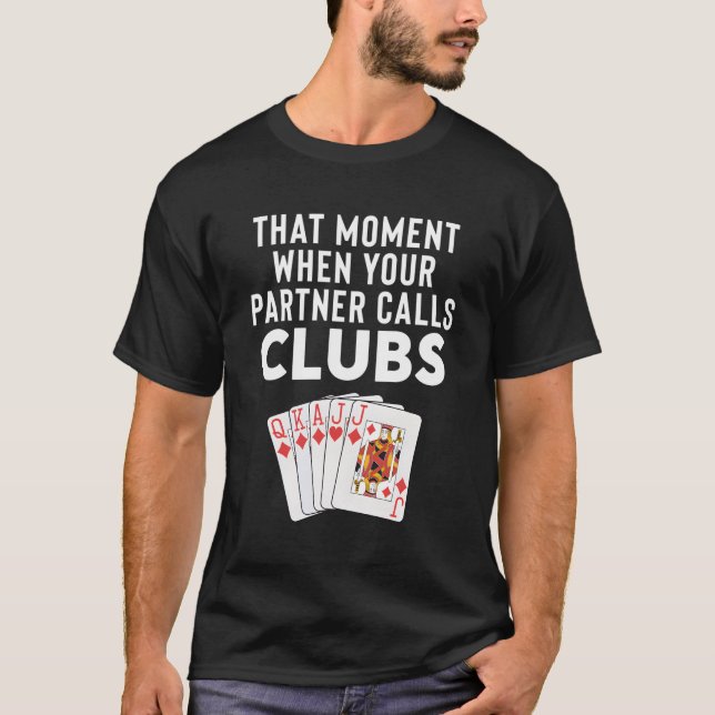 Euchre For Pner T-Shirt (Front)