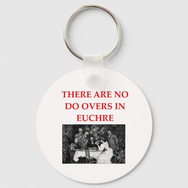 EUCHRE KEY RING (Front)
