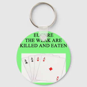 EUCHRE KEY RING