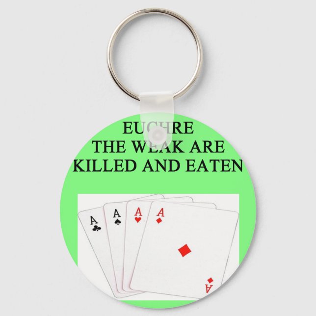 EUCHRE KEY RING (Front)