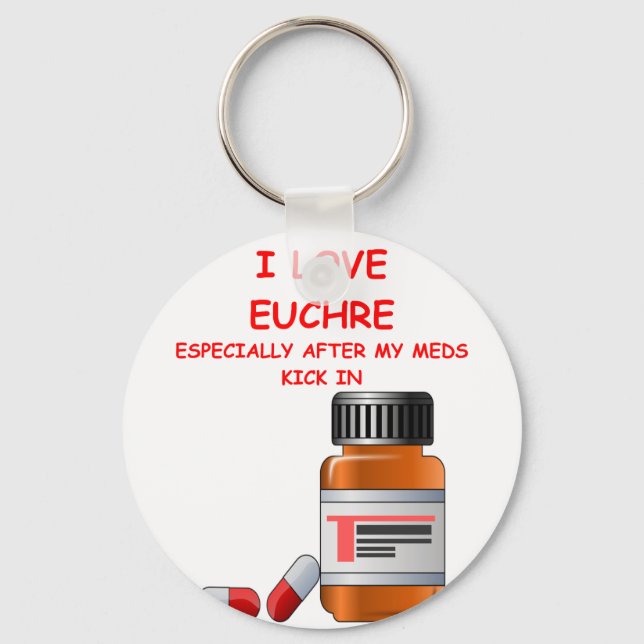 EUCHRE KEY RING (Front)
