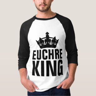 EUCHRE KING Men's T-Shirts